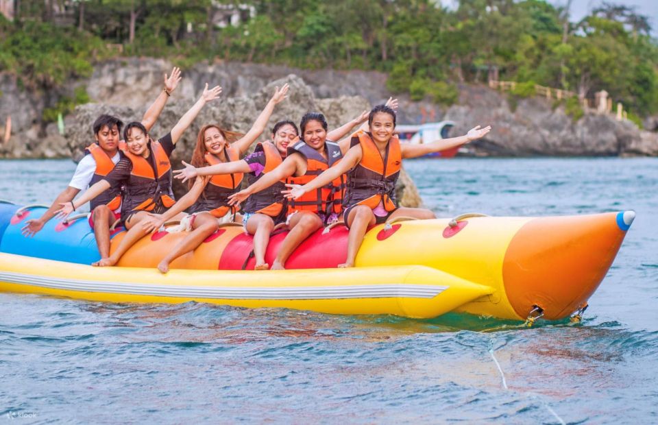 Banana Boat Ride & Clear Kayak Experience in Coron Palawan - Ideal for Adventure Seekers