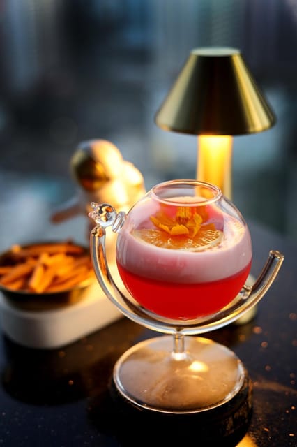 Bangkok: Axis & Spin Sky Lounge & Bar Rooftop - Dining and Beverages
