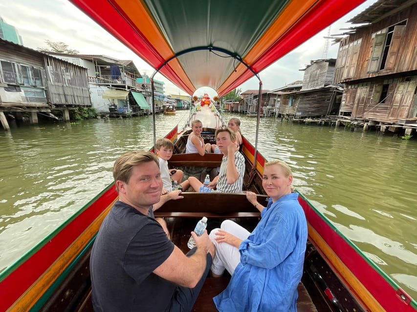 Bangkok: Longtail Boat Canal Cruise - Important Information