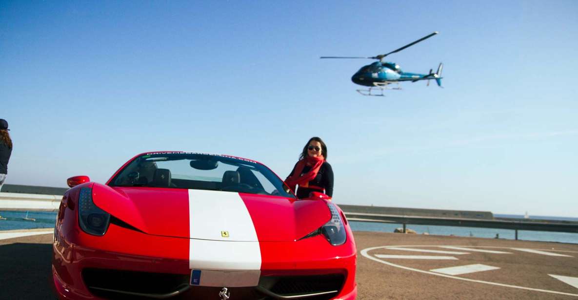 Barcelona: Ferrari Driving and Helicopter Experience - Package Pricing and Duration