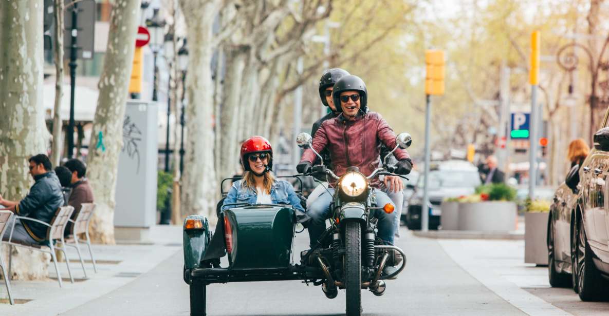 Barcelona: Half Day Tour on Sidecar Motorcycle - Exploring Barcelona by Sidecar