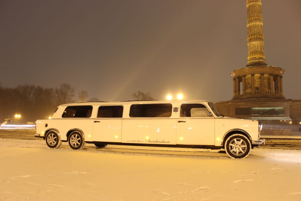 Berlin: 1.5-Hour Winter Lights Tour by Trabi Limousine - Accessibility Considerations