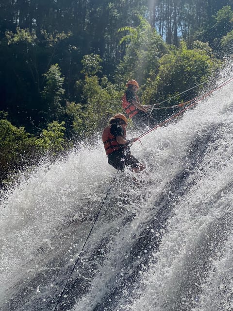 Canyoning Dalat Full Option With Lunch And Hot Chocolate - What to Bring and Wear