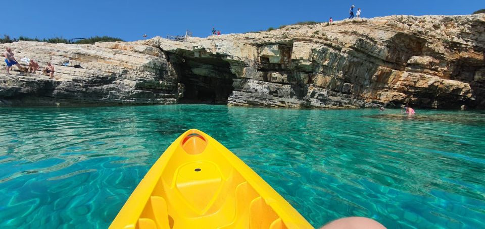 Cape Kamenjak: Guided Kayak Tours Snorkeling, Cave & Cliff - Customer Rating