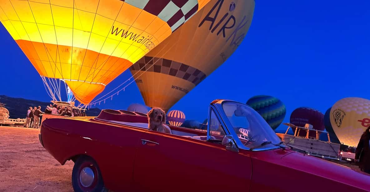 Cappadocia: Hot Air Balloon Watching Tour With Classic Car - Frequently Asked Questions