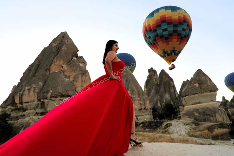 Cappadocia Photoshoot With Flying Dress - Booking and Cancellation Policy