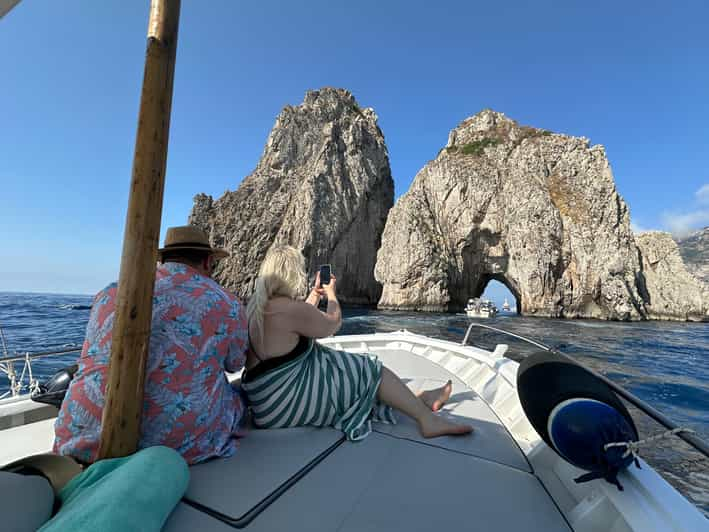 Capri Boat Tour With Faraglioni Rocks - Frequently Asked Questions