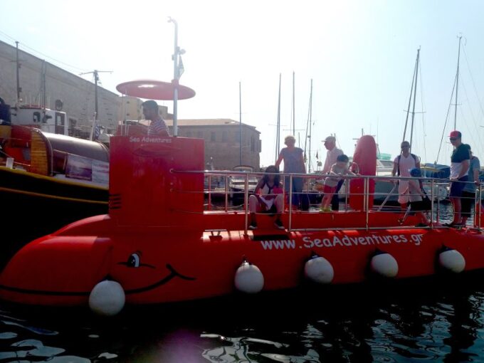 Chania: Semi-Submarine Boat Underwater Experience - Vessel Specifications and Safety