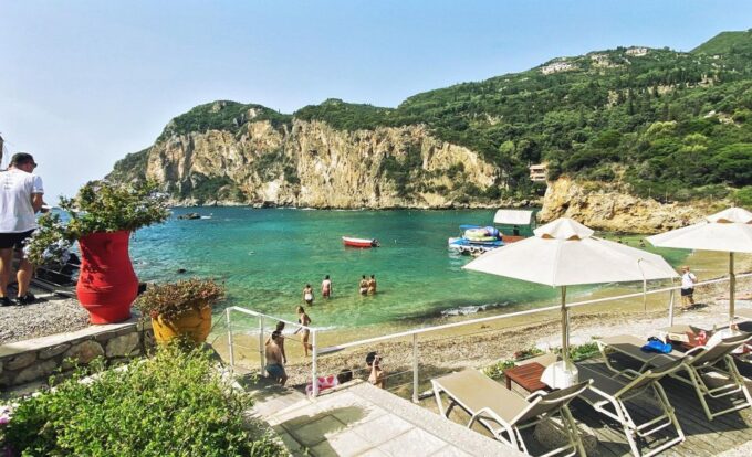 Corfu: Palaiokastritsa Swimming and Afionas Sunset Tour - Optional Boat Tour