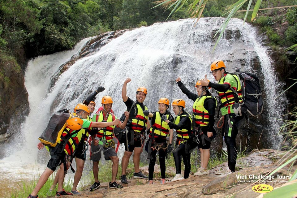 Dalat : Canyoning Adventure With Waterfall Conquering - Booking and Pricing