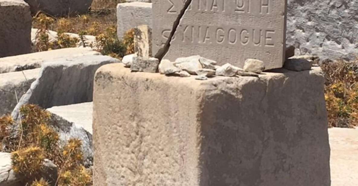 Delos Synagogue: Jewish Heritage Private Tour From Mykonos - Frequently Asked Questions