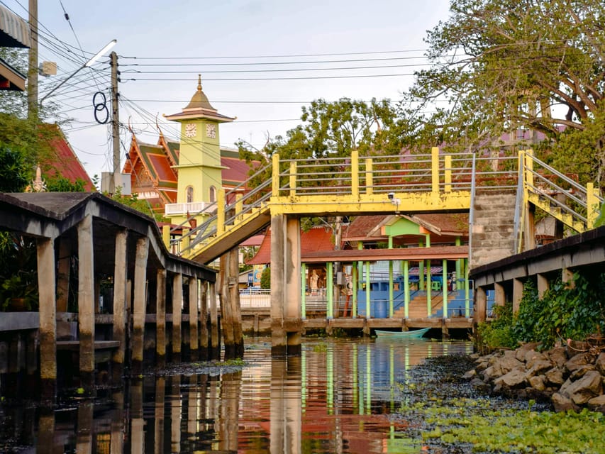 Dragon Temple & Paddle Boat Dinner at Damnoen Saduak - Transportation and Guided Tours