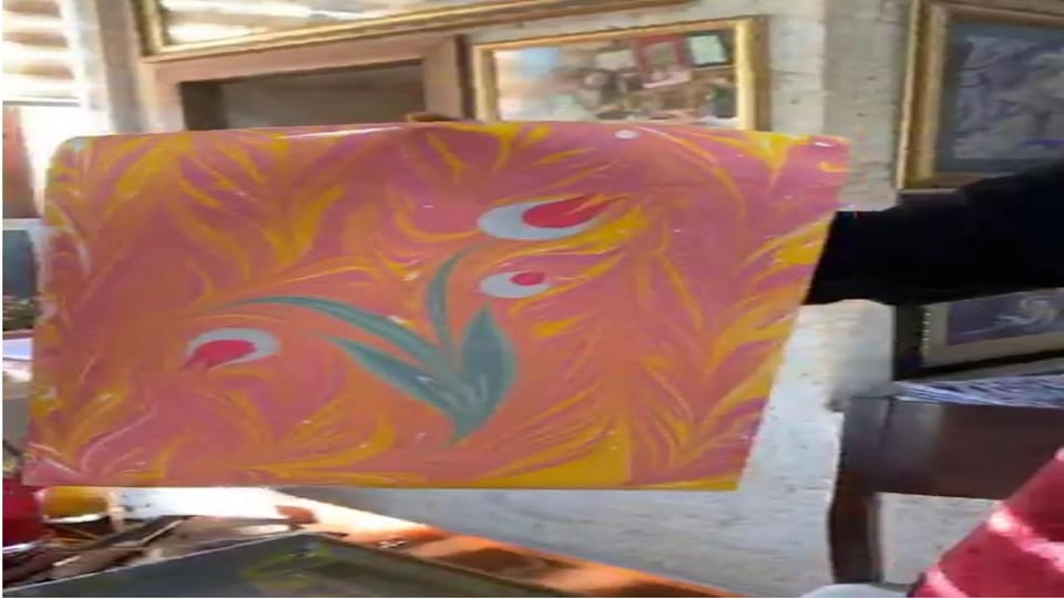 Experience Turkish Marbling Art-Turkish UNESCO Heritage! - Unique Crafting Opportunity