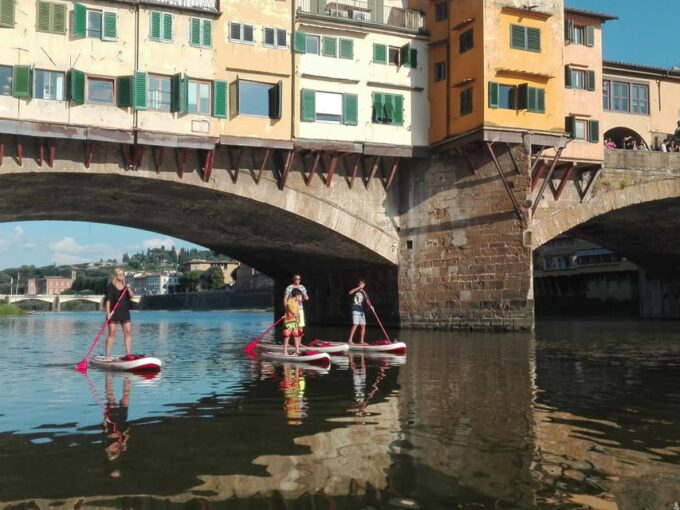 Florence: Ponte Vecchio and Bridges Paddle Boarding Tour - Booking and Cancellation Policy