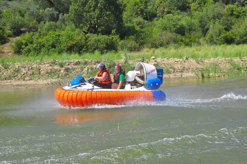 From Alanya And Side: Hovercraft and Zipline Combo Tour - Tips for Participants