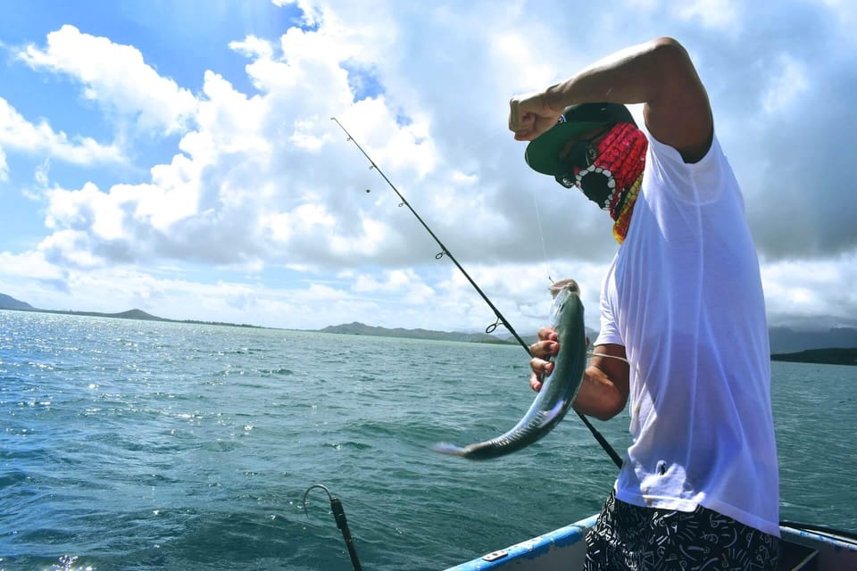 From Cat Ba Island: Private Full Day Fishing Tour Lan Ha Bay - Pickup and Drop-off