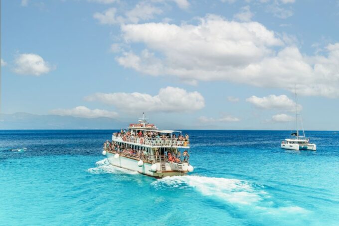 From Corfu Island: Antipaxos & Paxos Blue Caves Boat Cruise - Vessel and Onboard Experience