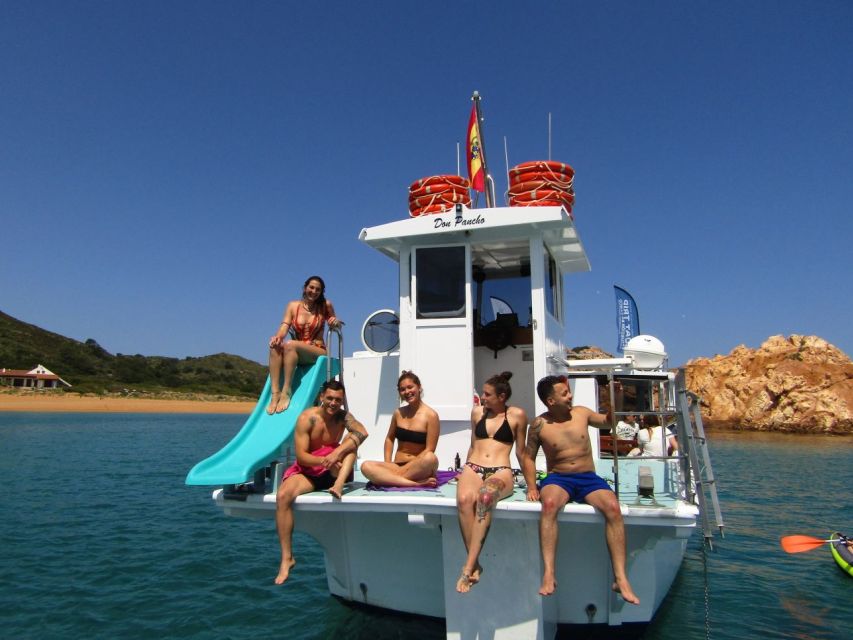 From Fornells: North Coast Beaches Cruise With Swim Stops - Activities and Swim Stops