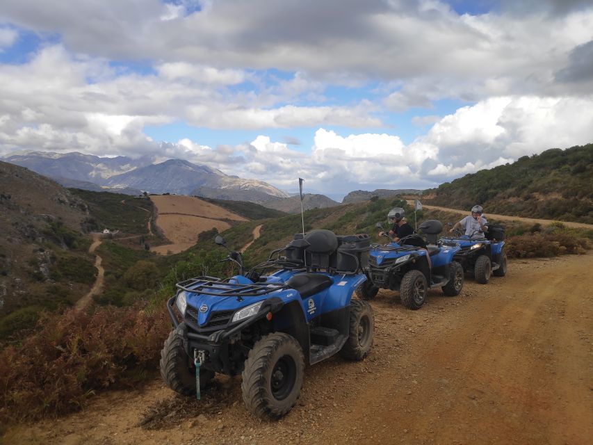 From Georgioupolis: Half-Day Quad ATV Safari - Group Size and Languages