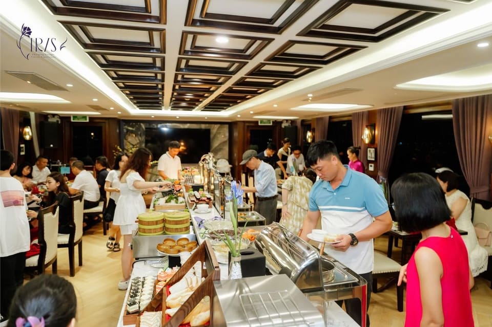 From Ha Long: Ha Long Dinner on Cruise - Sunset Canapes Party