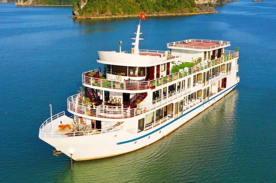 From Ha Noi: Ha Long Bay 2D1N Sleeping at 5 Stars Cruise - Dining and Activities