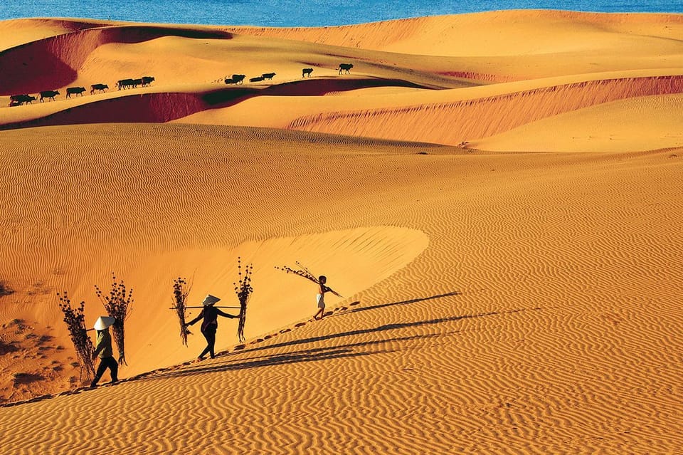 From Ho Chi Minh City: Mui Ne Beach - A Beautiful Beach - Sunset at Red Sand Dunes