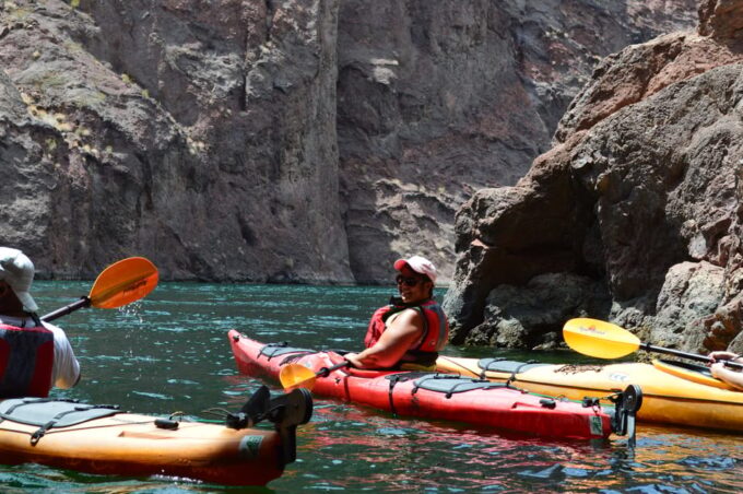 From Las Vegas: Guided Emerald Cave Kayak Tour - Explore Historical Sites