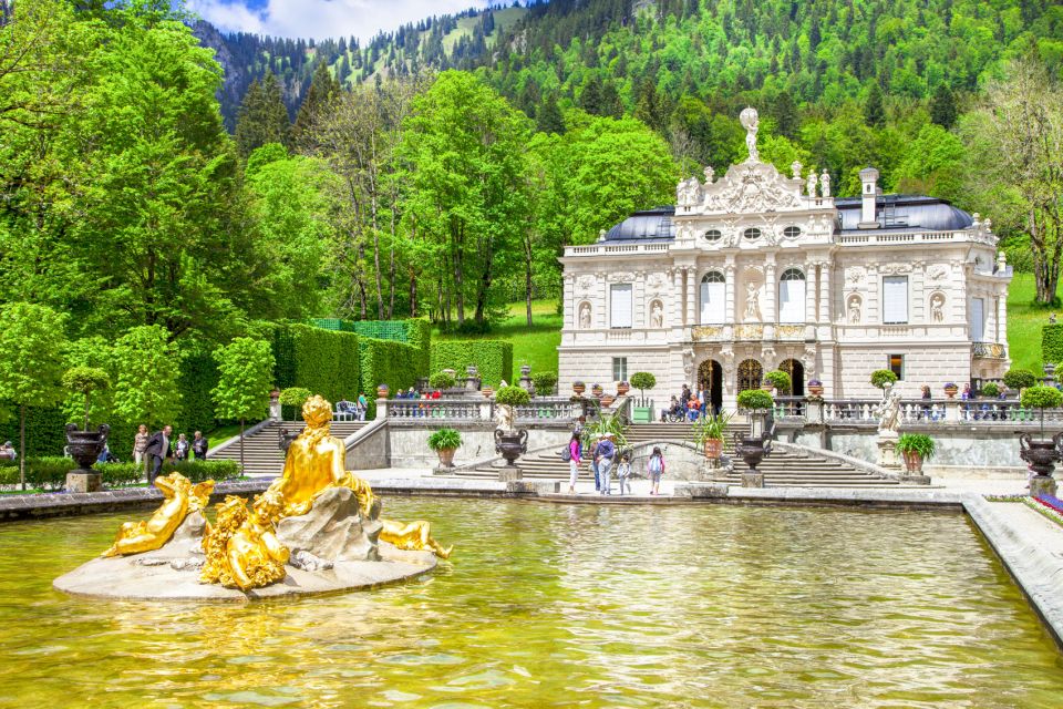 From Munich: Trip to Neuschwanstein & Linderhof - Visiting Linderhof Palace