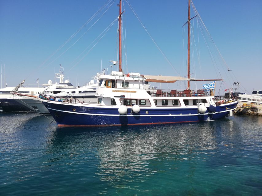 From Mykonos: Cruise to Delos and Rhenia With Lunch - Exploring Delos and Rhenia