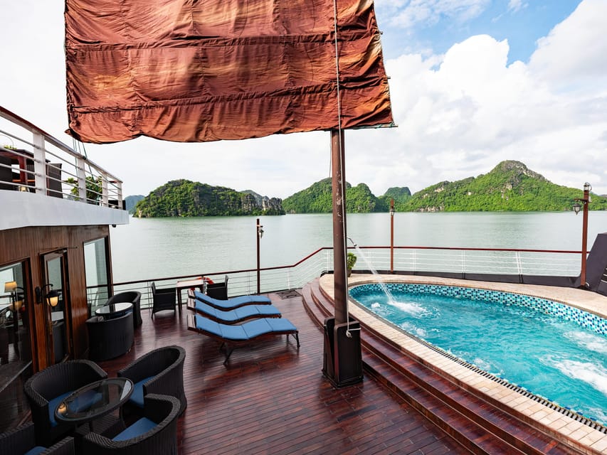 From Ninh Binh : 2 Days Amanda Luxury Cruise Lan Ha Bay - Transportation and Guides