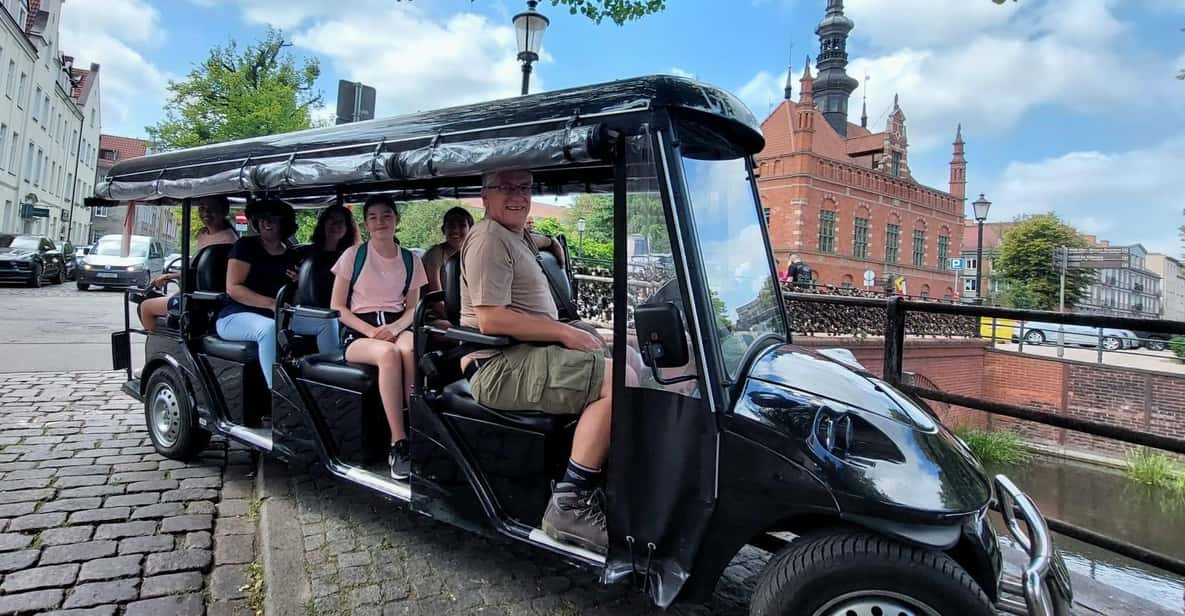 Gdansk:Live GUIDE Highlights of OLD CITY by Golf Cart 60 Min - Ideal for All Travelers