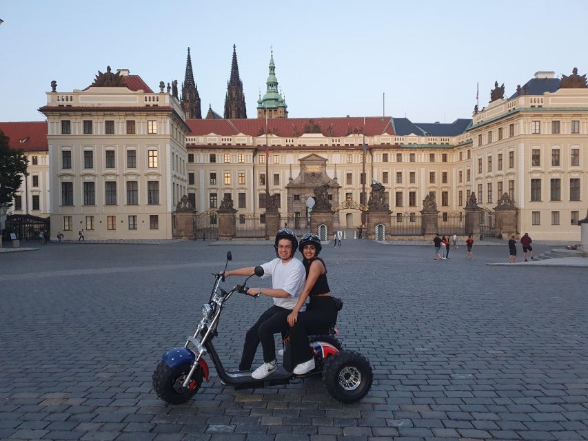 Grand City Tour on Electric Trike in Prague - Live Guided - Tour Inclusions