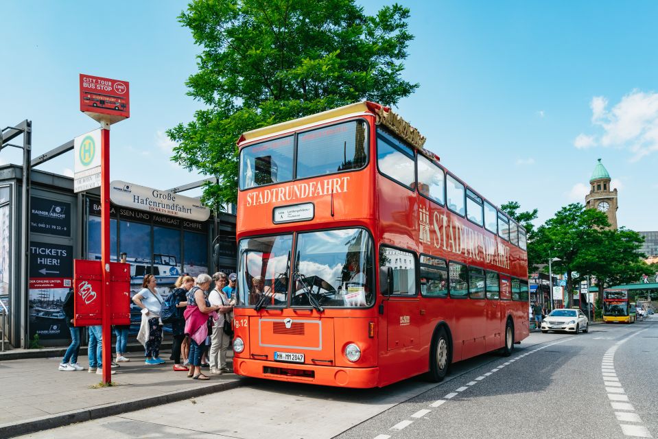 Hamburg: Line A Hop-On Hop-Off Sightseeing Tour - Meeting Points