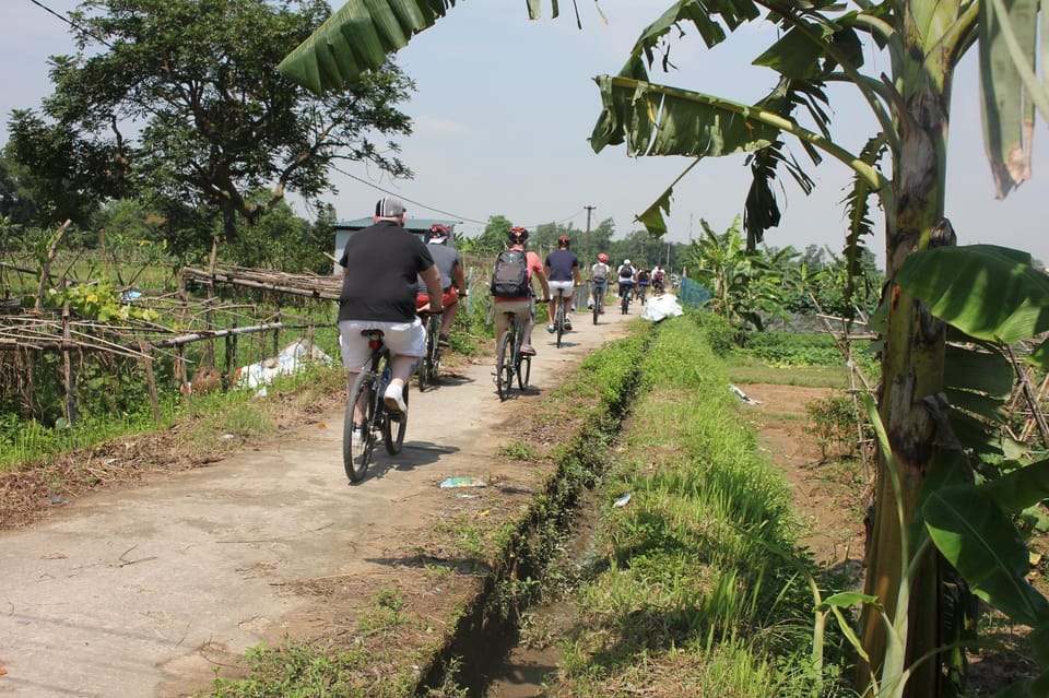 Hanoi Bicycle City Tour and Countryside Combine Half Day - Cancellation Policy