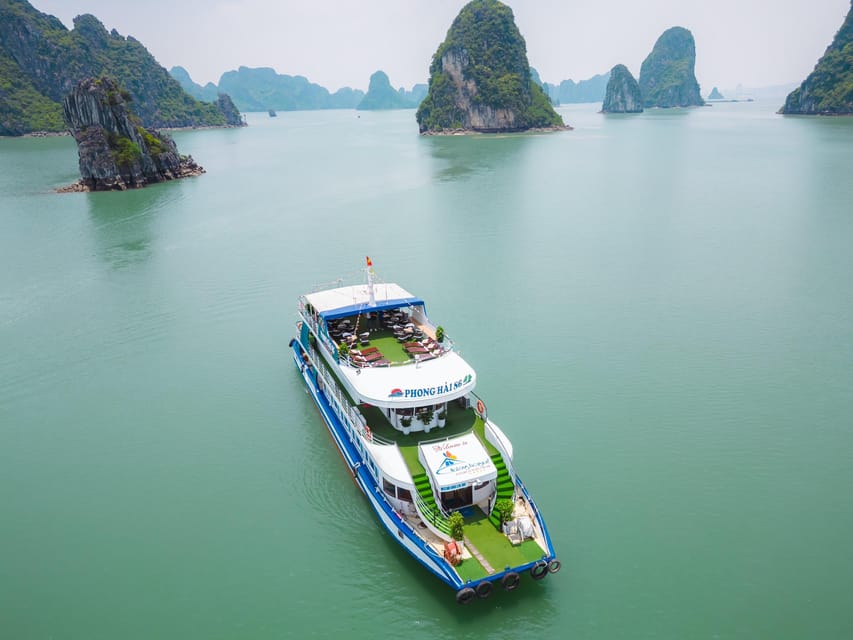 Hanoi: Halong Bay Cruise With Sung Sot Cave and Titop Island - Sunset Party on the Boat