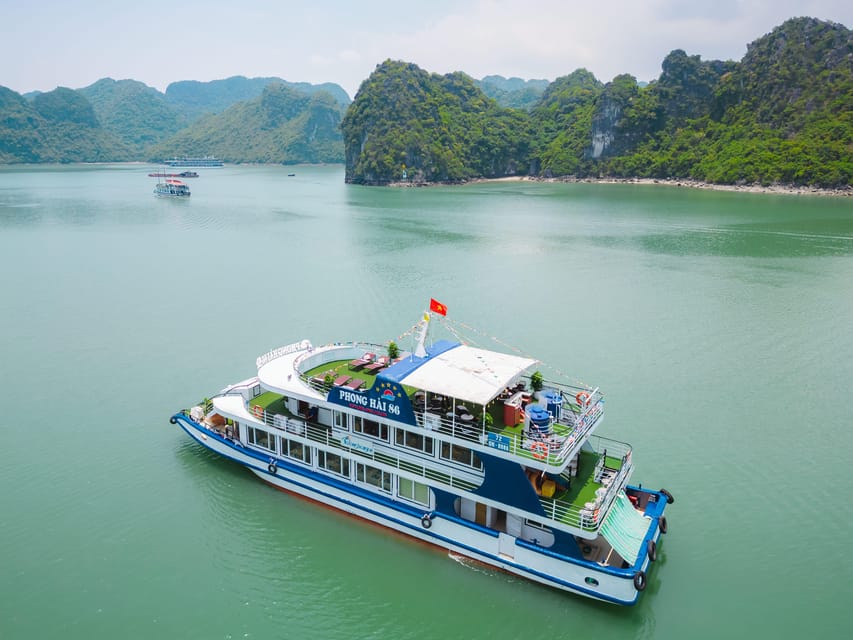 Hanoi: Halong Bay Day Trip With Sunset Party - Booking and Contact