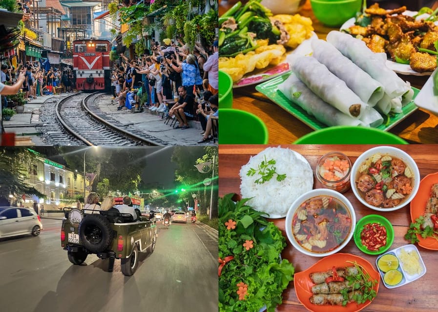 Hanoi Jeep By Night Street Food, Backstreet+ Train Street - Frequently Asked Questions