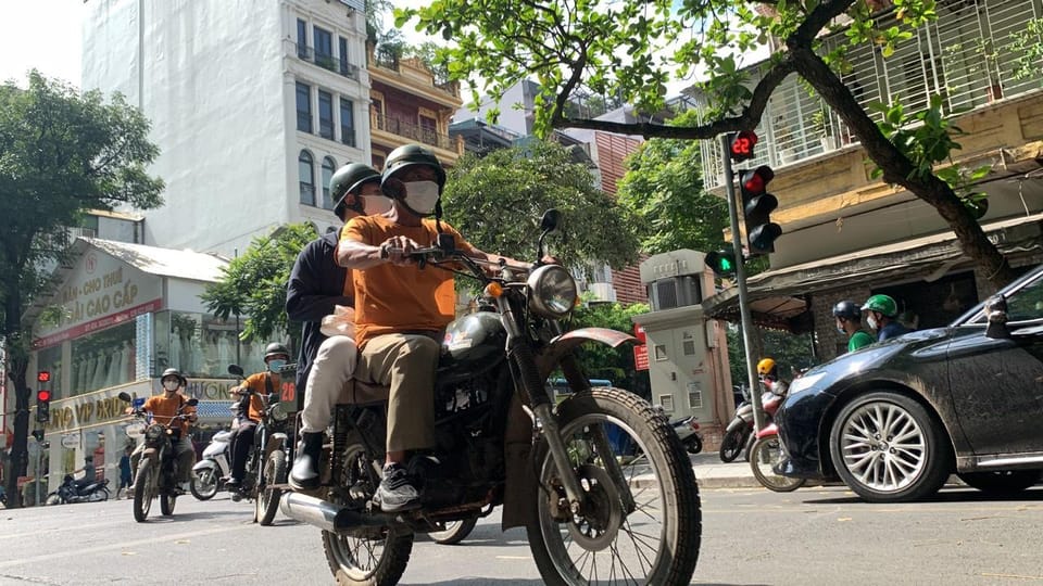 Hanoi's Vintage Minsk Motorbike Tour - Local Cuisine Options