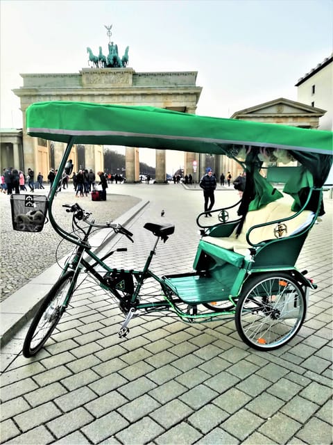 Highlights Berlin Rickshaw Private Guide Pick (up Included) - Group Size and Suitability