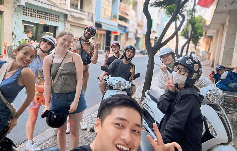 Ho Chi Minh Food Tour by Scooter With Local Guide - Pickup and Insurance