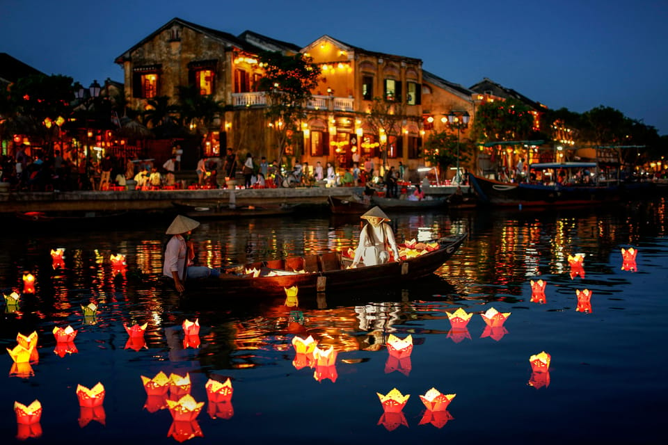 HOI AN: CITY TOUR - COCONUT JUNGLE - RELEASE FLOWER LANTERN - Inclusions and Exclusions