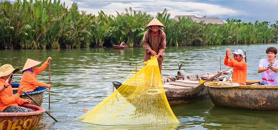 Hoi An: CUA DAI Fishing Village, Coconut Forest Basket Boat. - Significance of the Waterways