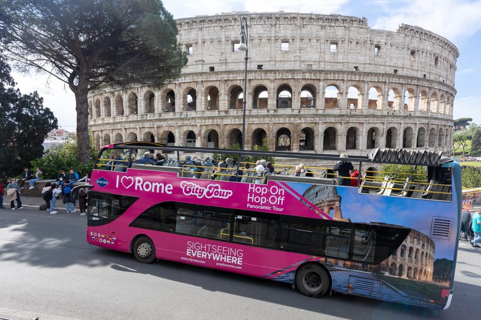 Hop-on Hop-off 24H and Santa Maria Maggiore Entrance - Whats Included in the Tour