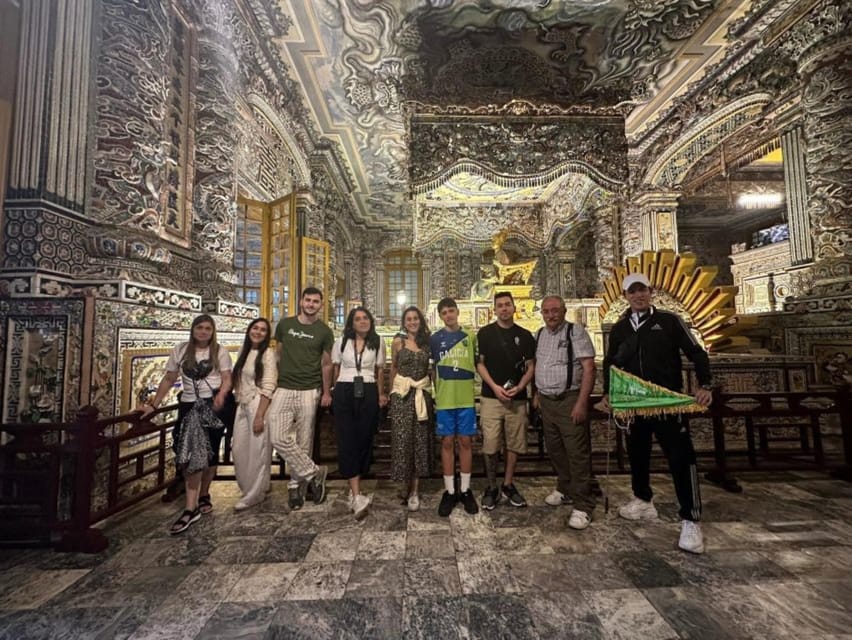 Hue: Dragon Boat Cruise, Imperial Citadel, & Market Day Trip - Boat Cruise and Guided Visits