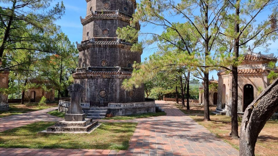 Hue: Walking Tour to Thien Mu Pagoda and Back by Boat Trip - Group Options