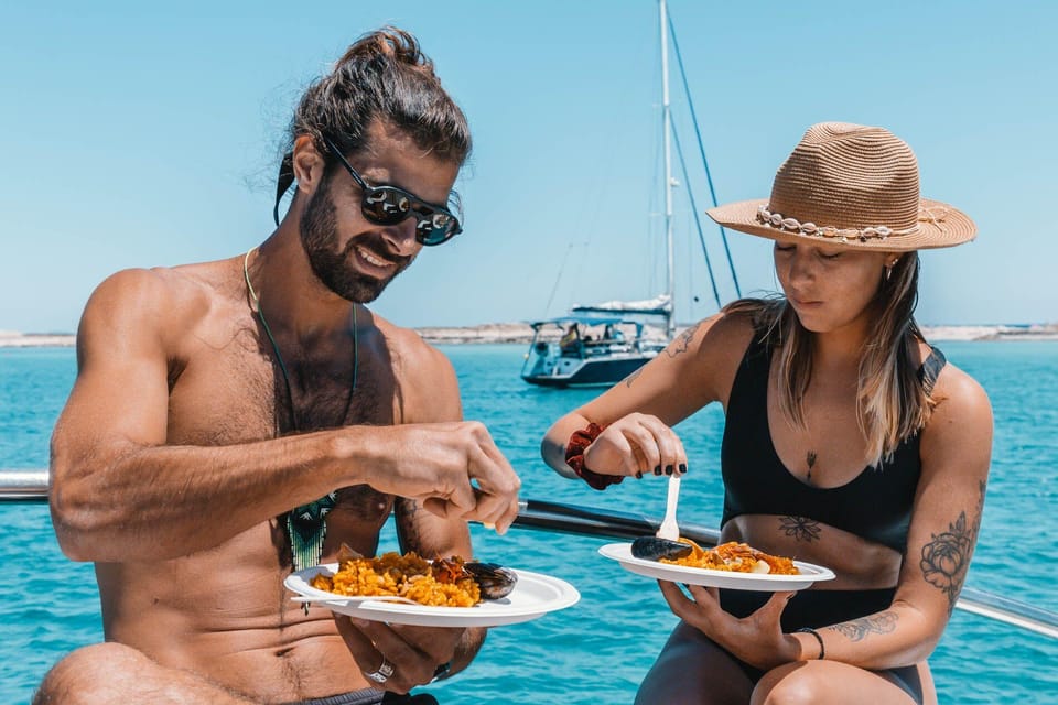 Ibiza: Boat Trip to Formentera With Open Bar and Paella - Transportation and Departure