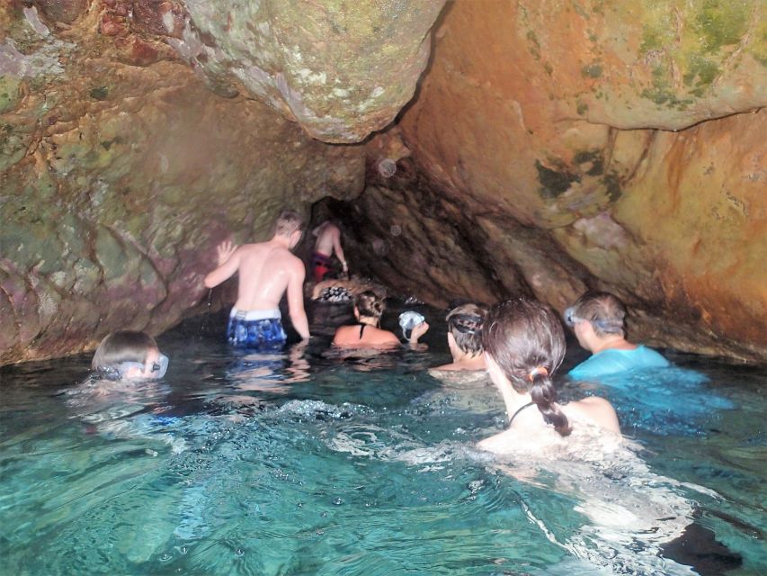 Ibiza: Snorkeling and SUP Paddle, Beach and Cave Boat Tour - Meeting Point and Accessibility