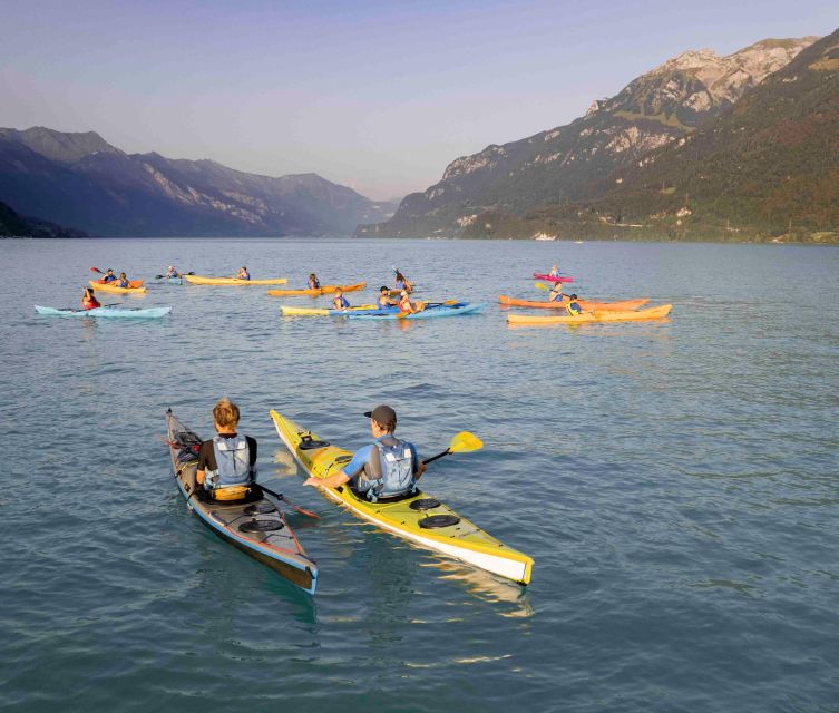 Interlaken: Kayak Tour of the Turquoise Lake Brienz - Booking Your Tour