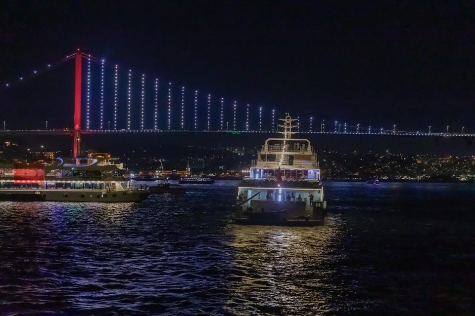 Istanbul: Dinner Cruise With Hotel Transfer and Soft Drinks - Customer Reviews