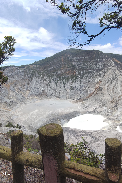 Jakarta: Active Volcano, Waterfall &Beautiful Local Village - Tangkuban Perahu Volcano Visit